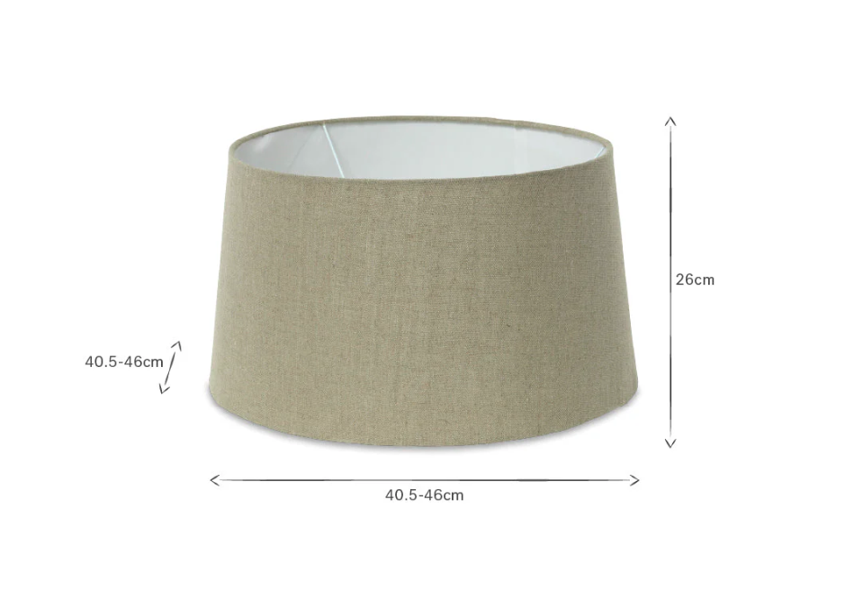 Nkuku Dia Jute lampshades