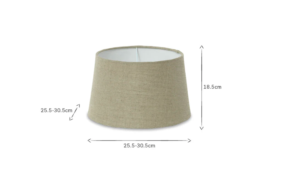 Nkuku Dia Jute lampshades