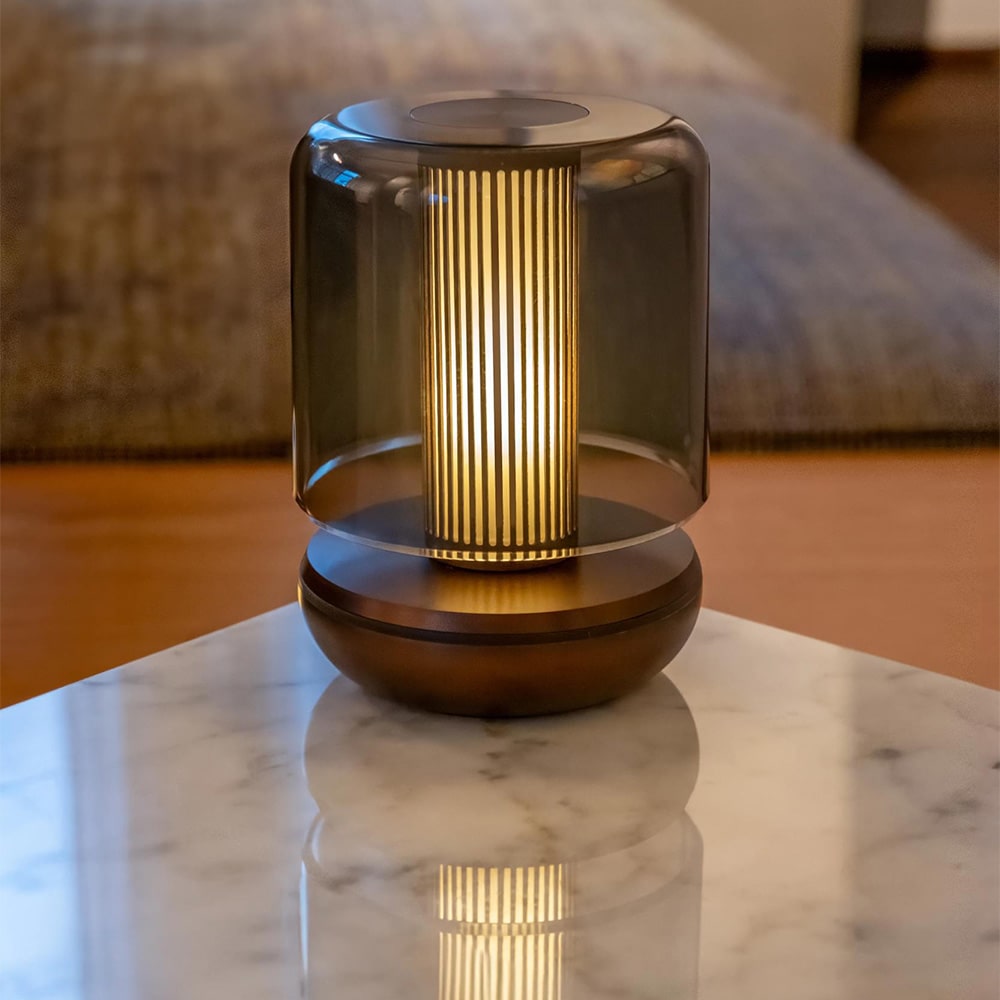 Humble Lights Firefly Bronze / Smoked rechargeable table light
