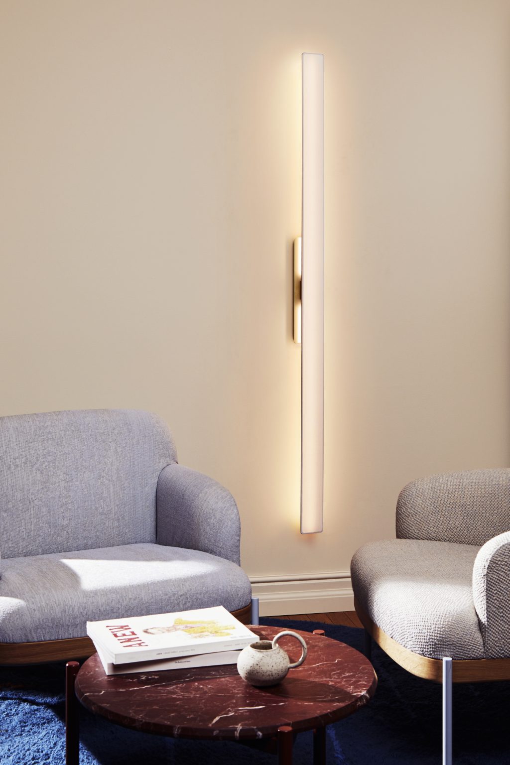 Contardi Lighting Fly Wall Lamp - Satin Golden Nickel