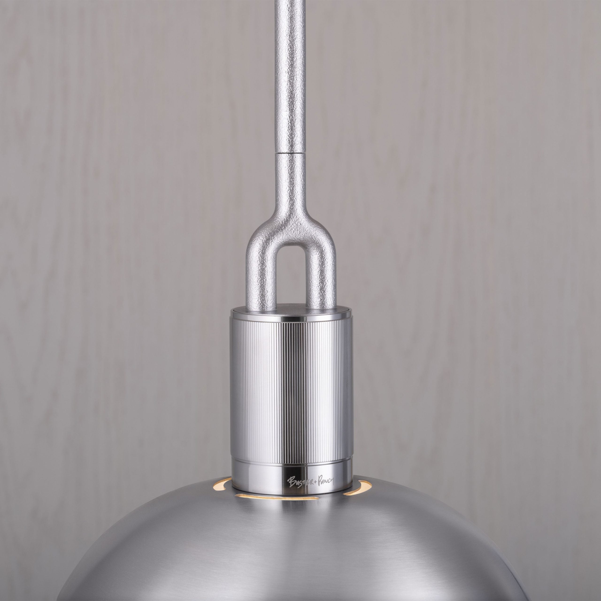 Buster & Punch Forked Pendant - Shade - Medium - Steel