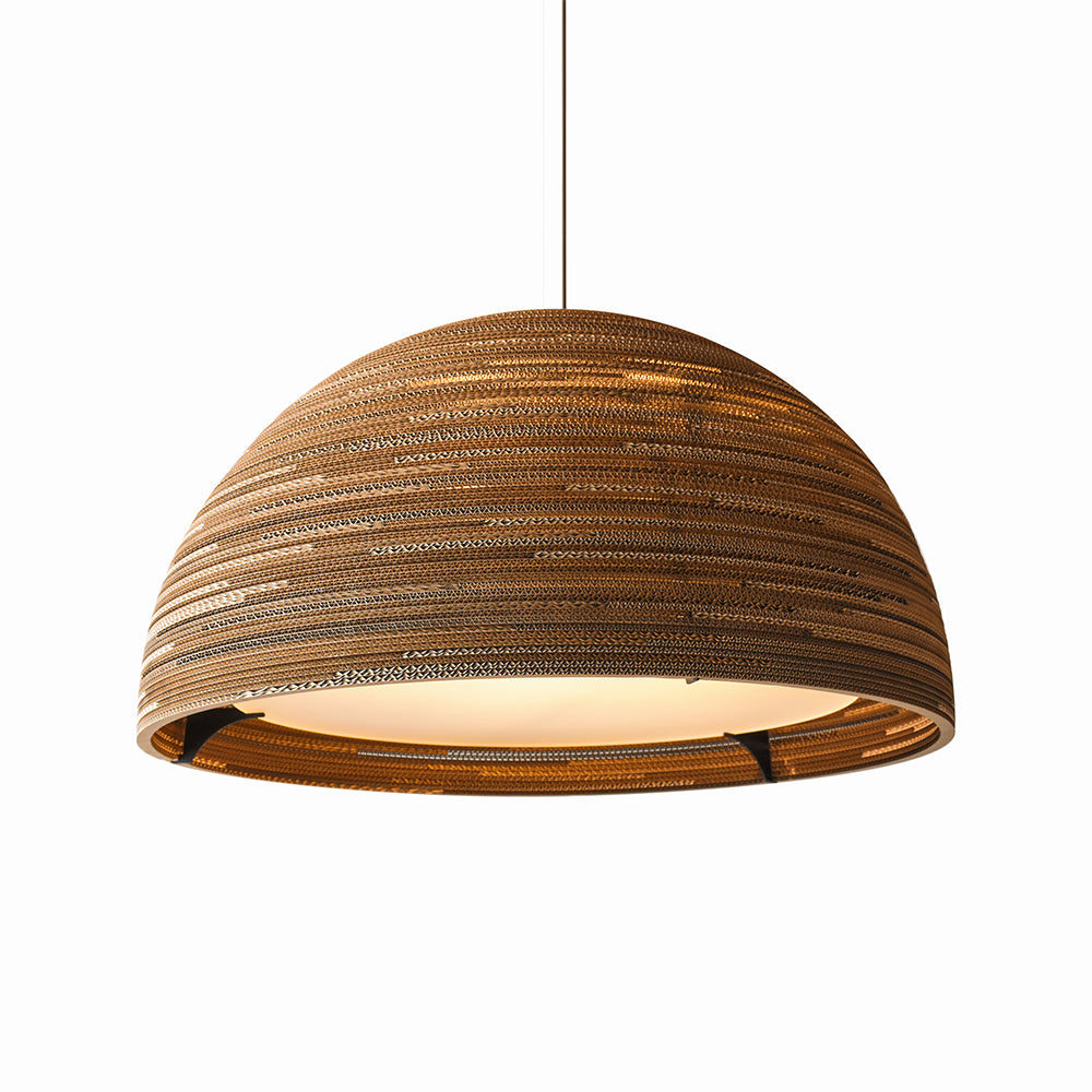 Graypants Scraplight Dome pendant light