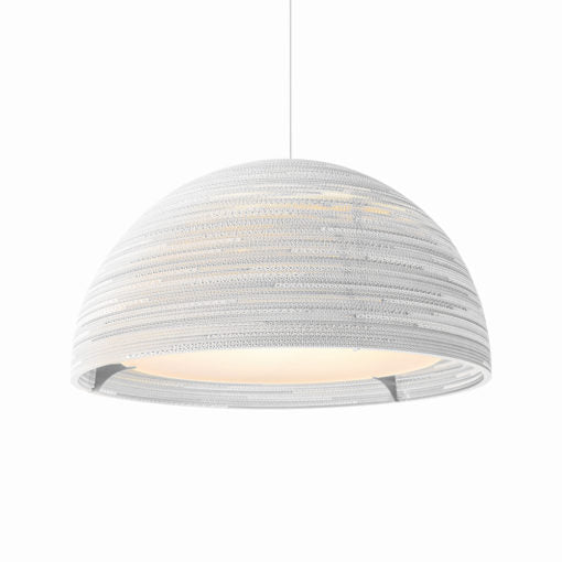 Graypants Scraplight Dome pendant light