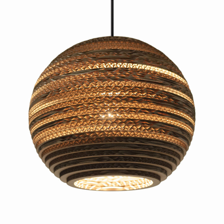 Graypants Scraplight Moon pendant light