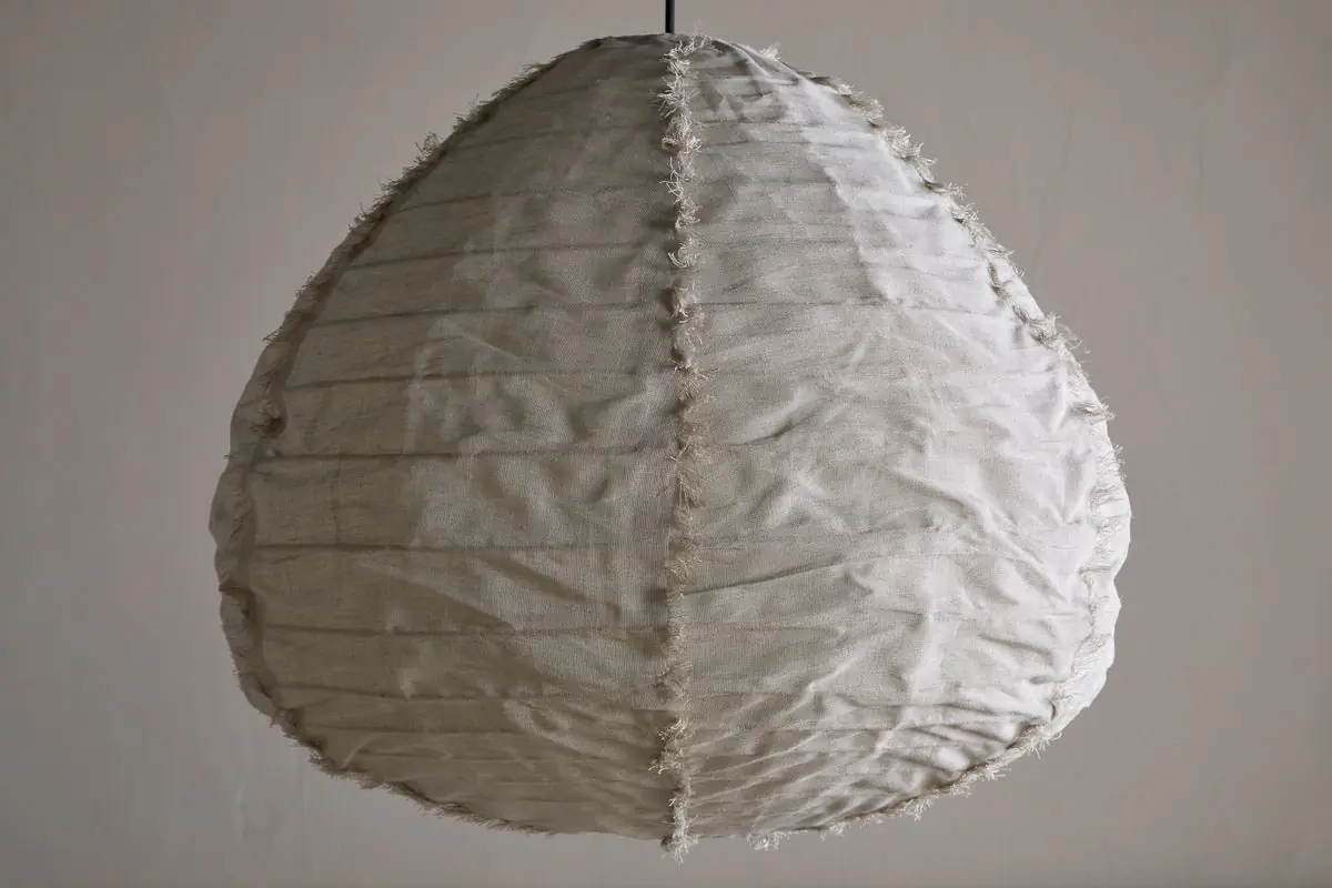 Nkuku - Hirana Cotton Lampshade - Natural - Large