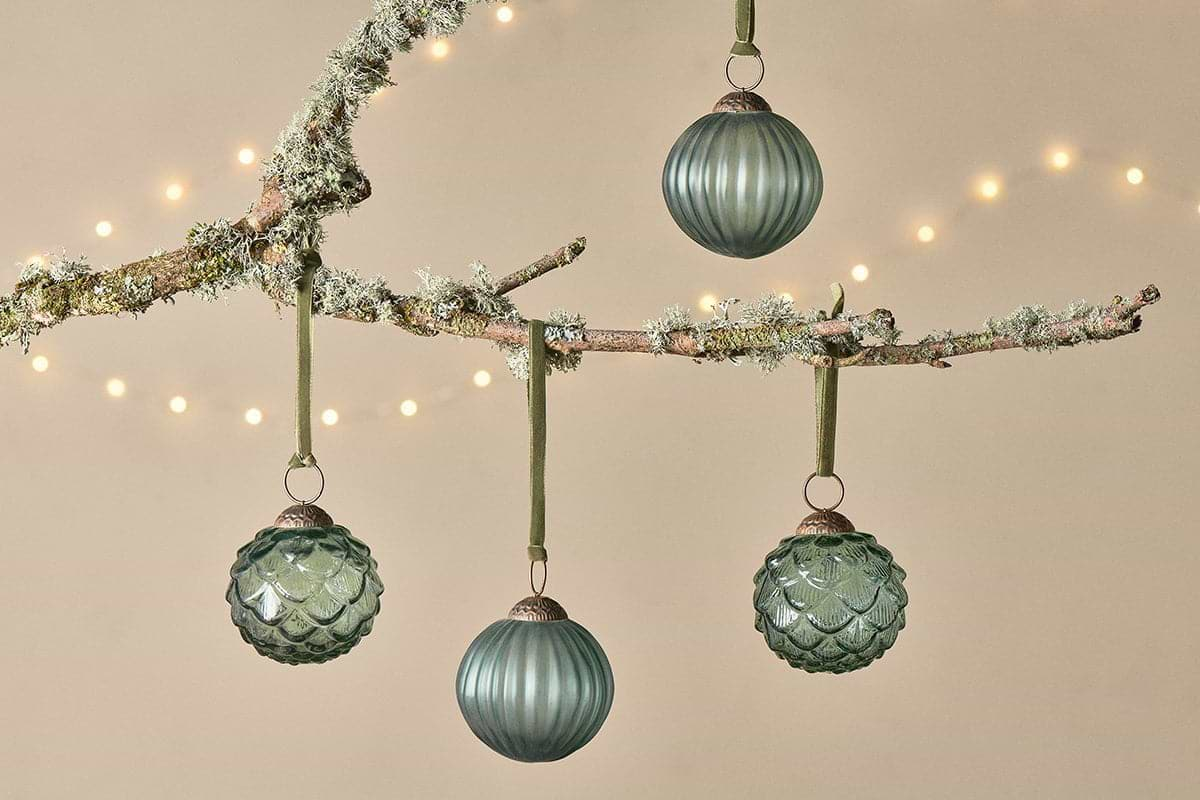 Nkuku - Hara Baubles - (Set of 4)