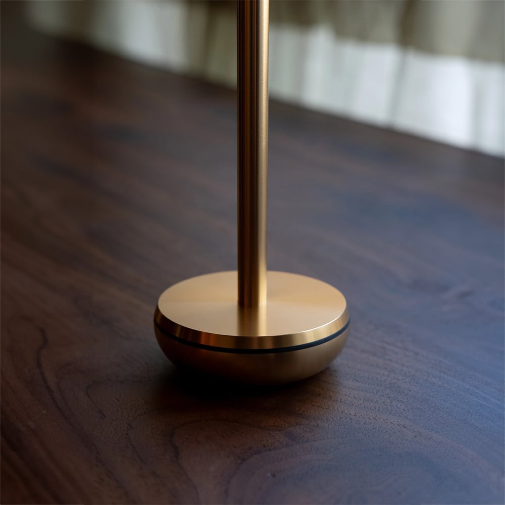Humble Lights Air Gold / Frost rechargeable table lamp