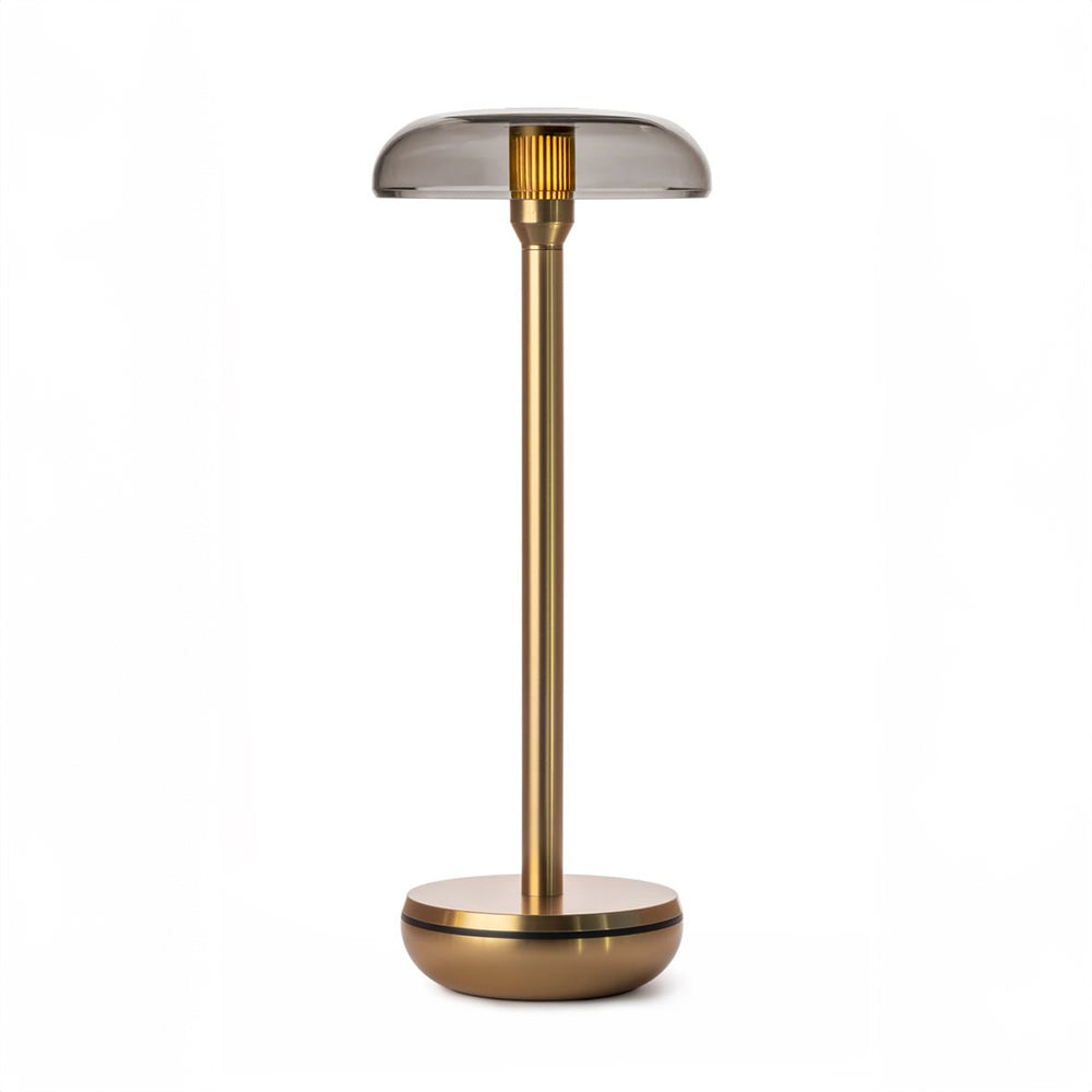 Humble Lights Air Gold / Smoked rechargeable table lamp