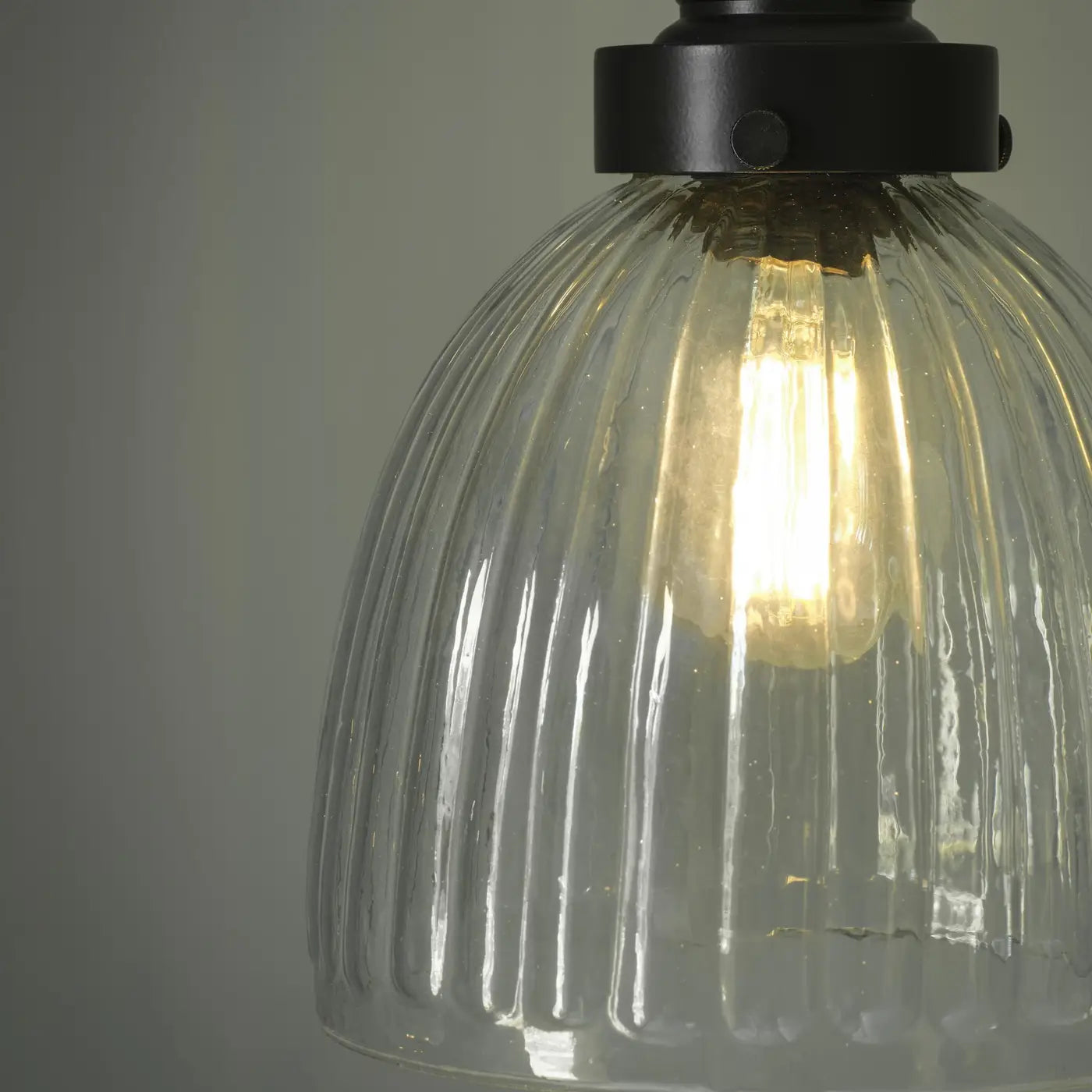 Industville Brooklyn Glass Cone Pendant - 7 Inch