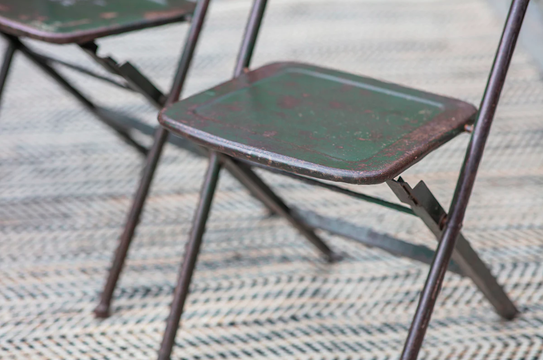 Nkuku Ishan Reclaimed Folding Chair