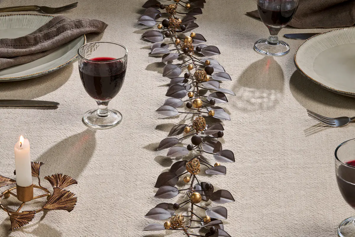 Nkuku - Ishana Garland - Antique Brass