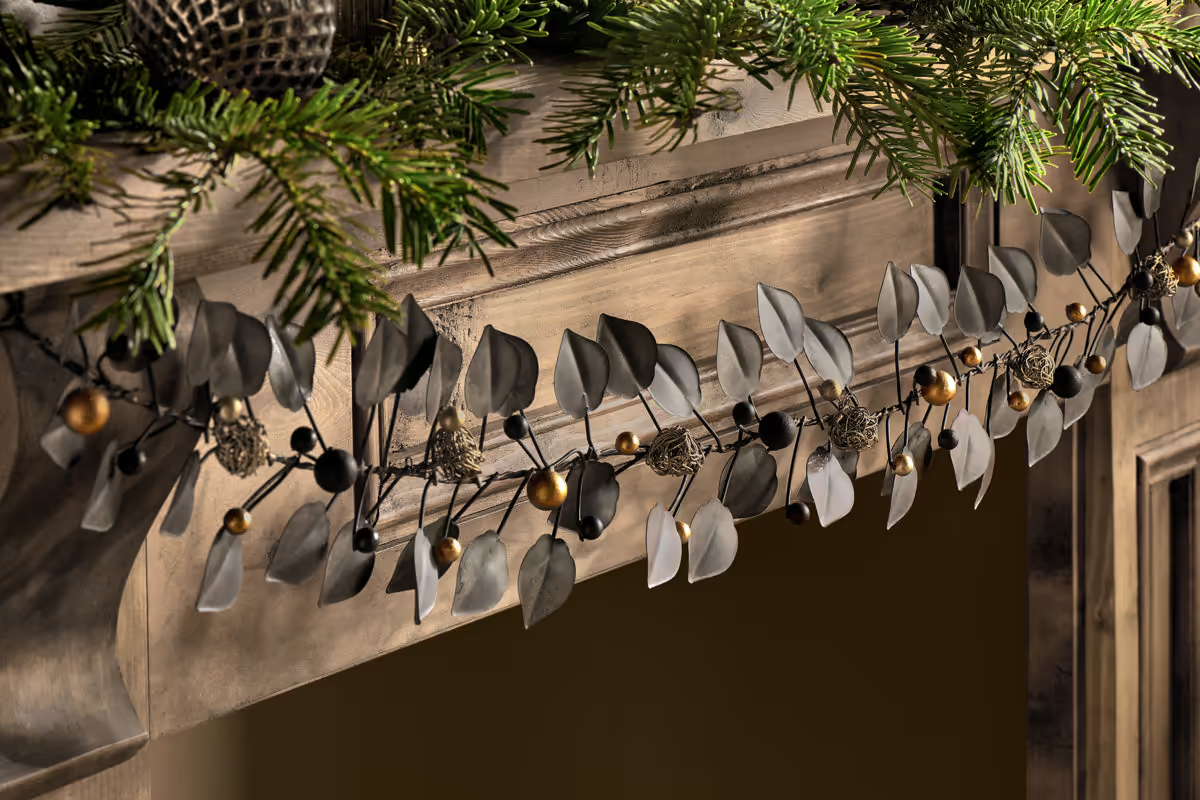 Nkuku - Ishana Garland - Antique Brass