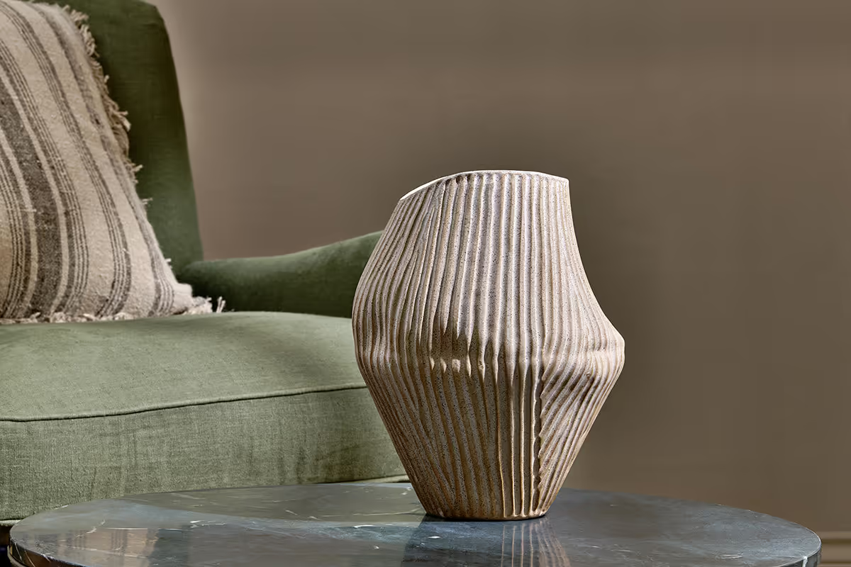 Nkuku - Kalai Ceramic Organic Shape Vase - Large
