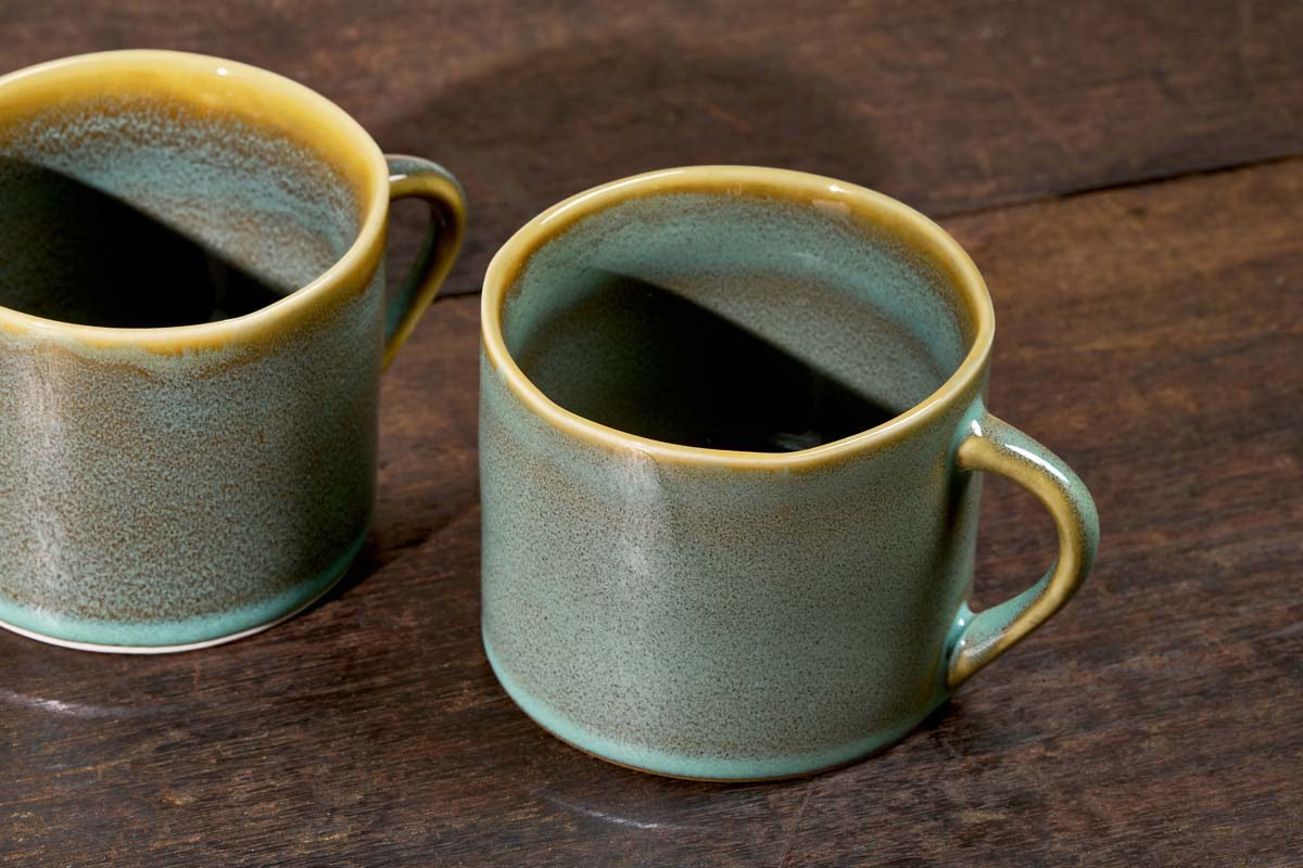 Nkuku - Kalini Mugs - Blue - Small (Set of 2)