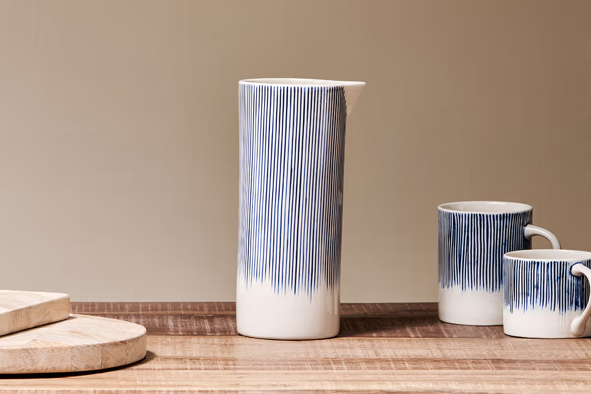Nkuku - Karuma Ceramic Jug - Large