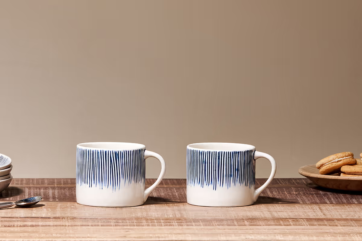 Nkuku - Karuma Ceramic Mug - Small (Set of 2)