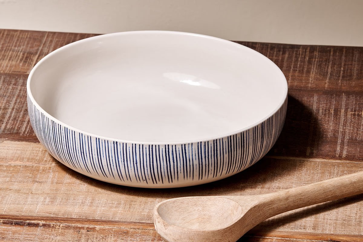 Nkuku - Karuma Ceramic Serving Bowl