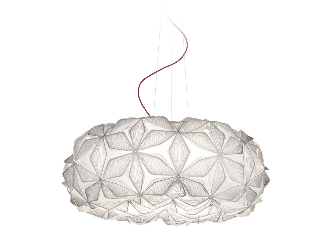 Slamp - C'est La Vie Suspension Large - White - Red Wire
