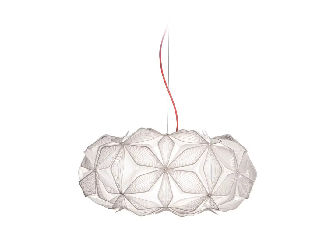 Slamp - C'est La Vie Suspension Medium - White - Red Wire