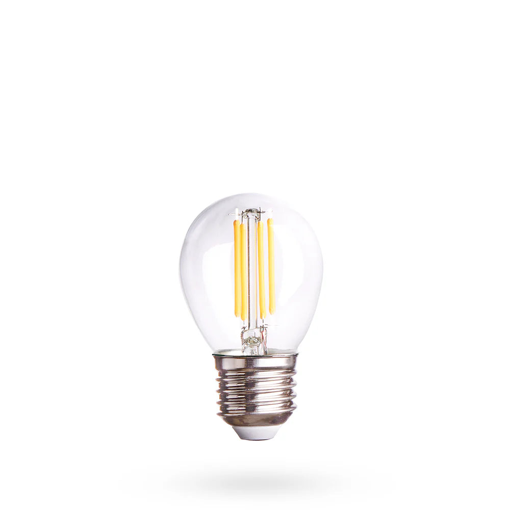 Pooky Golf Ball 4 Watt LED Clear Bulb with E27 Fitting