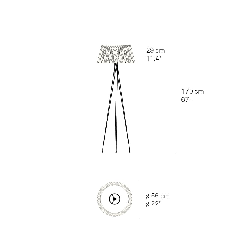 LZF Lola floor light