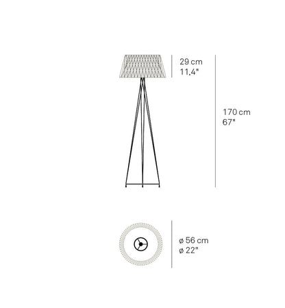 LZF Lola floor light