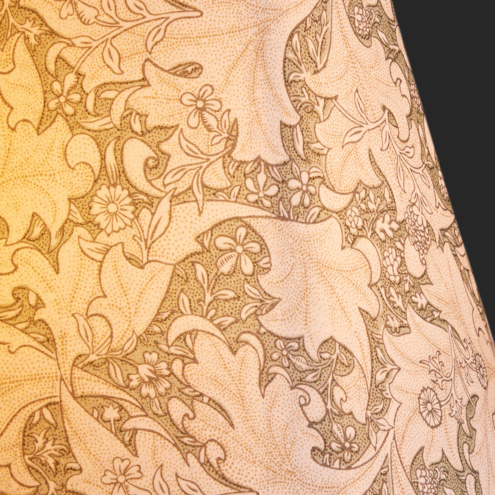 Pooky - 16cm Empire Shade - Thyme Wallflower Printed Cotton - Morris & Co