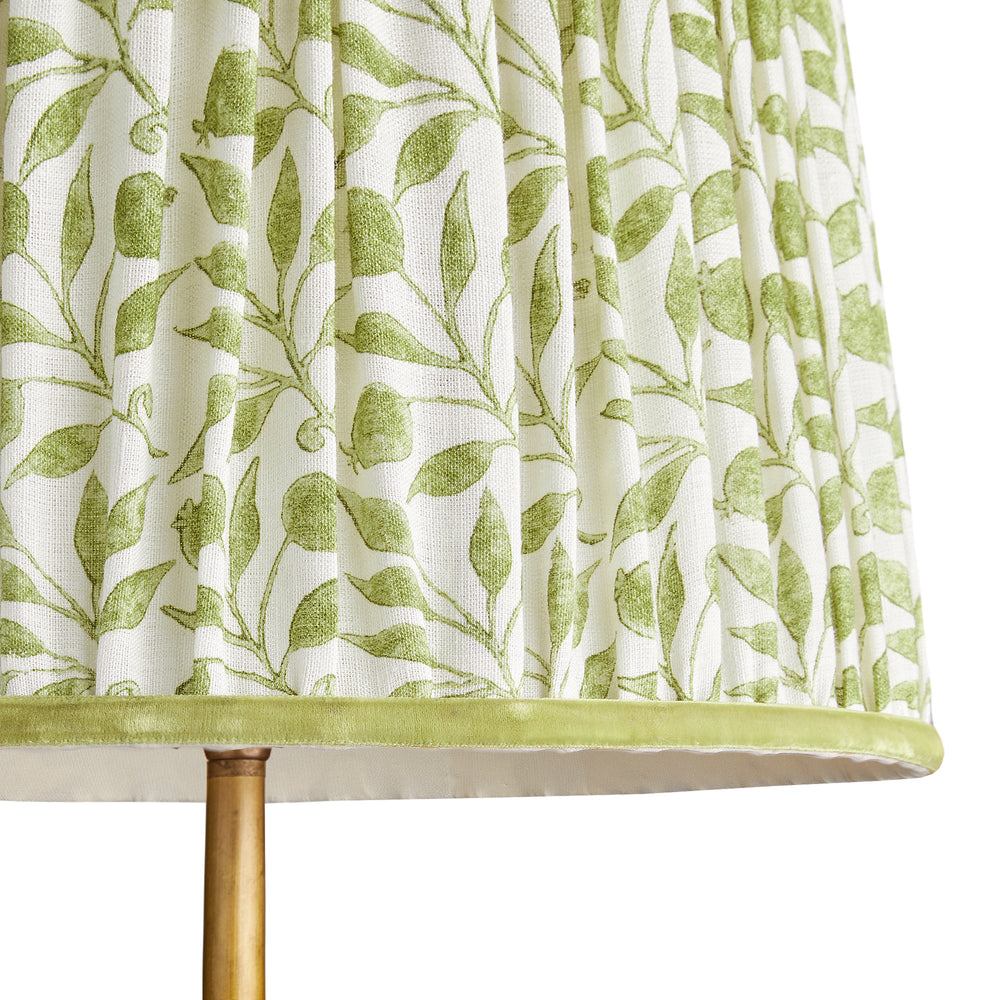 Pooky - 40cm Straight Empire Shade - Thyme Rosehip Linen - Morris & Co