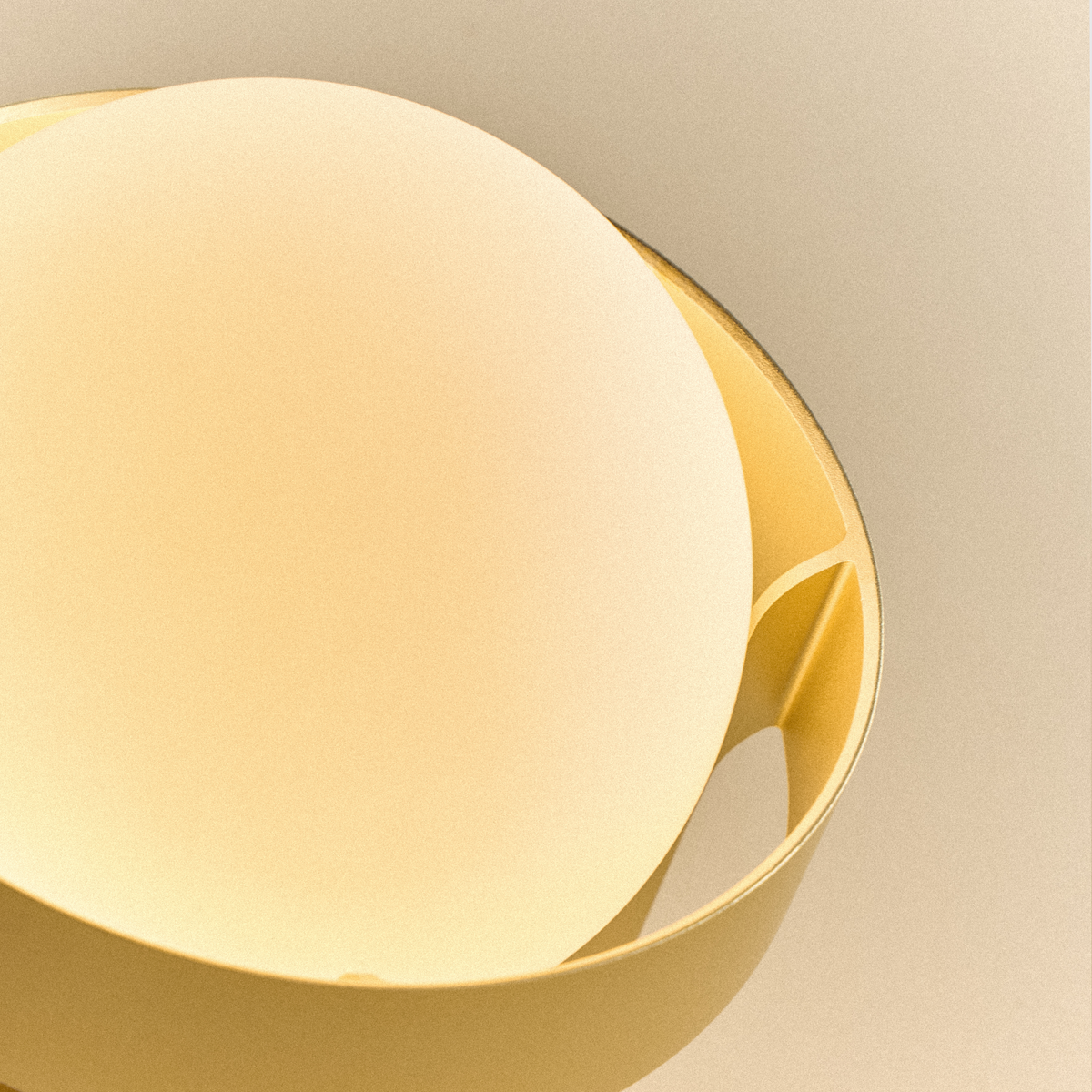 Tala Loop Wall Light in Gold + Sphere IV