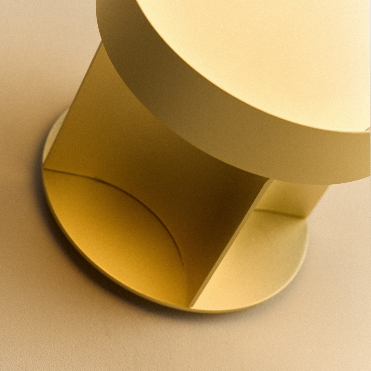 Tala Loop Wall Light in Gold + Sphere IV