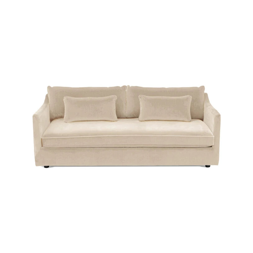 Pure White Lines Margaux Sofa