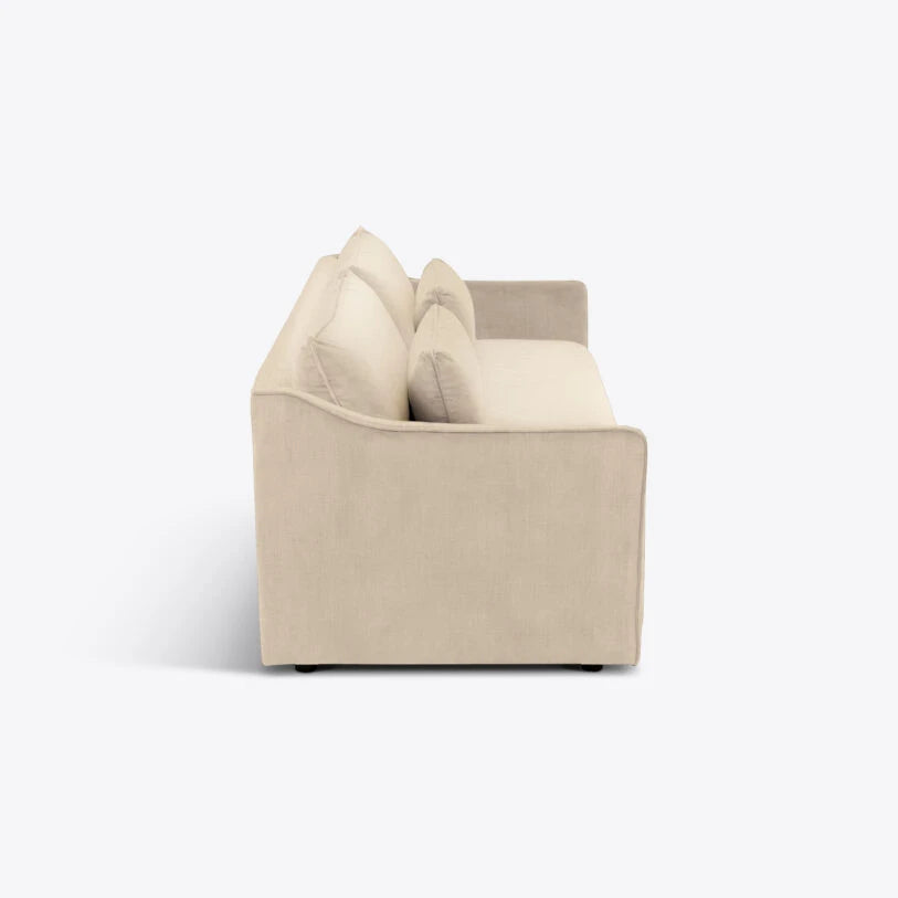 Pure White Lines Margaux Sofa