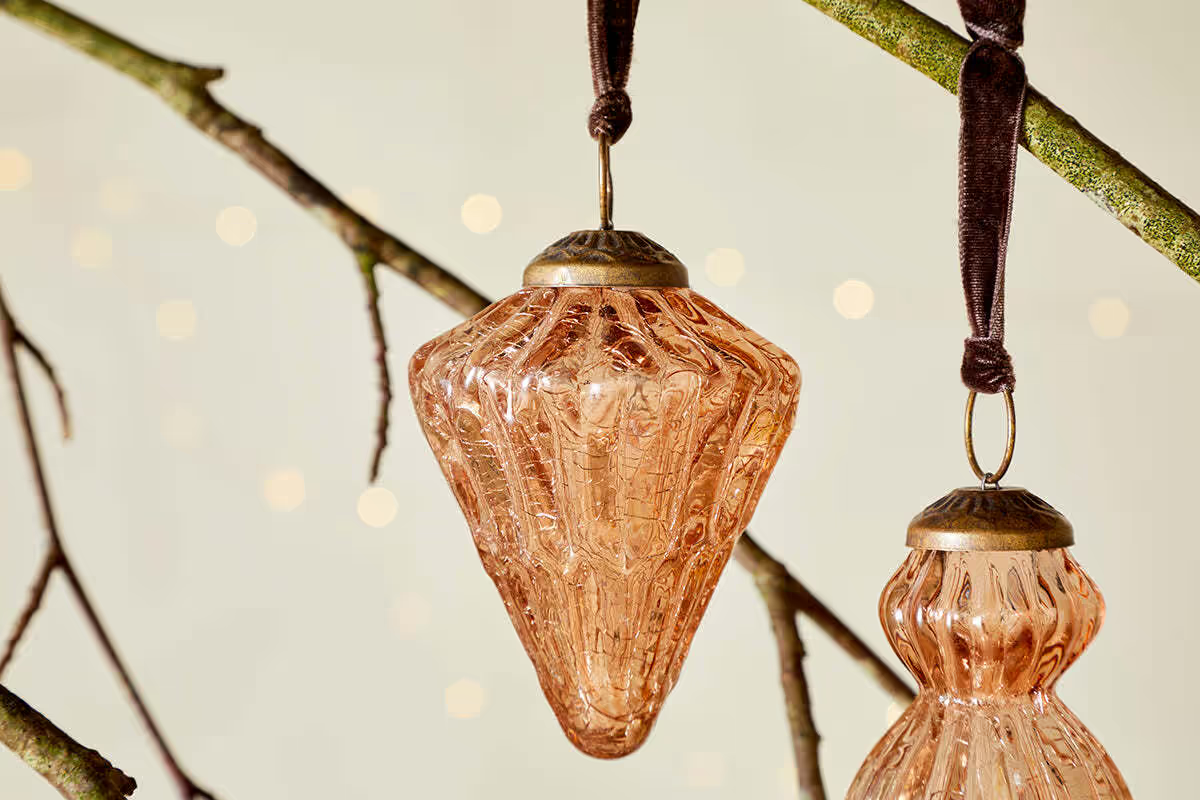 Nkuku - Manipur Baubles - Copper (Set of 3)