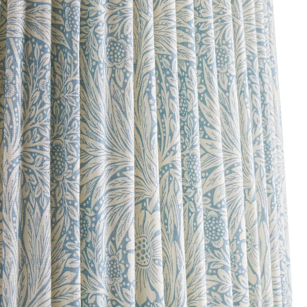 Pooky - 20cm Empire Shade - China Blue Marigold Linen - Morris & Co.