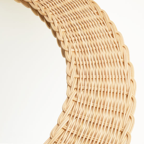 Pooky - Chui Mirror - Natural Woven Cane