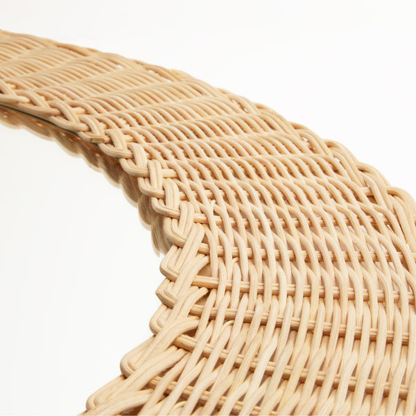 Pooky - Chui Mirror - Natural Woven Cane