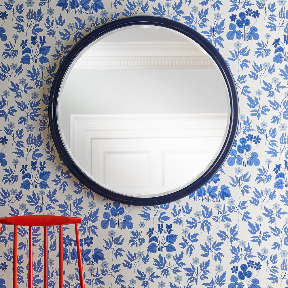 Pooky - Larger Cinders Mirror - Blue