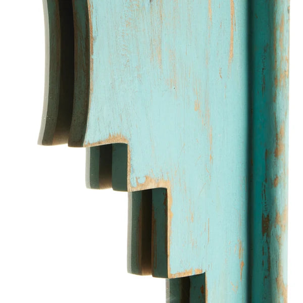 Pooky - Daricha Mirror - Turquoise Wood