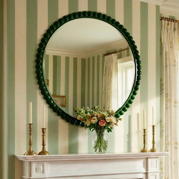 Pooky - Larger Flynn Mirror - Green