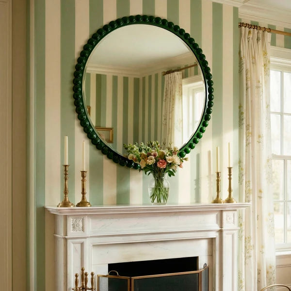 Pooky - Larger Flynn Mirror - Green