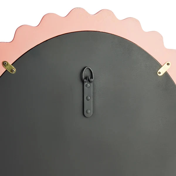 Pooky - Frill Mirror - Pink and Red