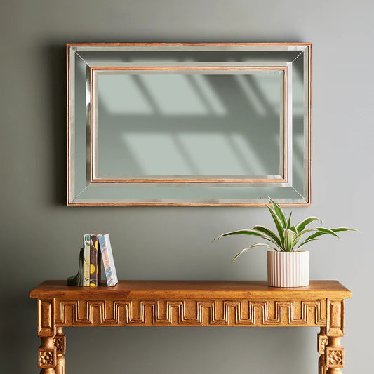 Pooky Gallagher Mirror in natural wood