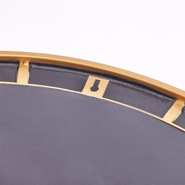 Pooky - Lillian Mirror - Blue Glass with Gold