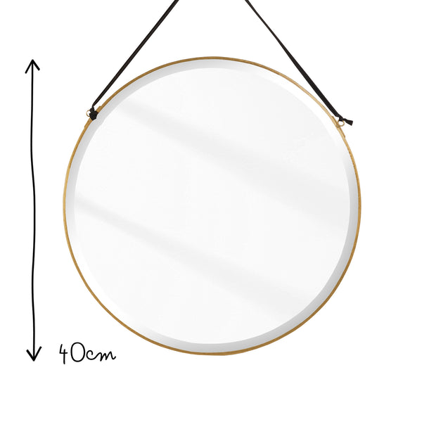 Pooky - Round Bevelled Luxor Mirror - Round Luxor