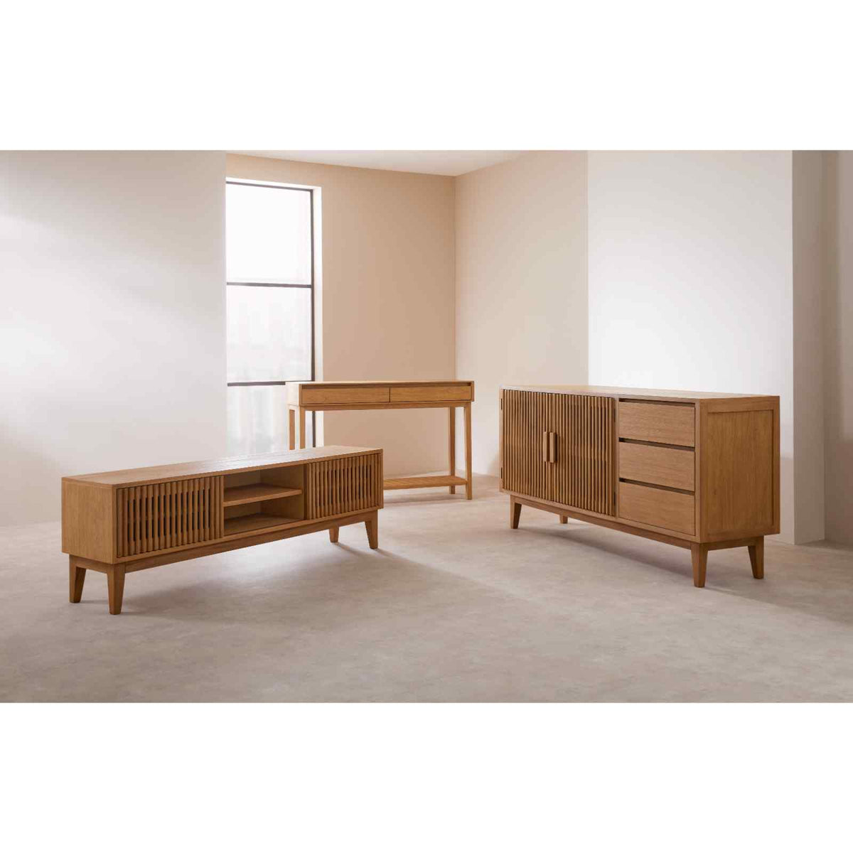 Fishe & Lilly Melia Console Table with Two Drawers