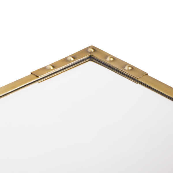 Pooky - Studland Mirror - Brass
