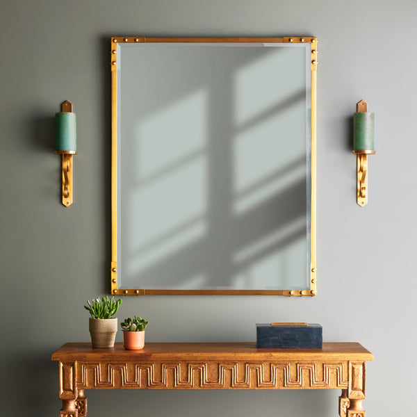 Pooky - Studland Mirror - Brass