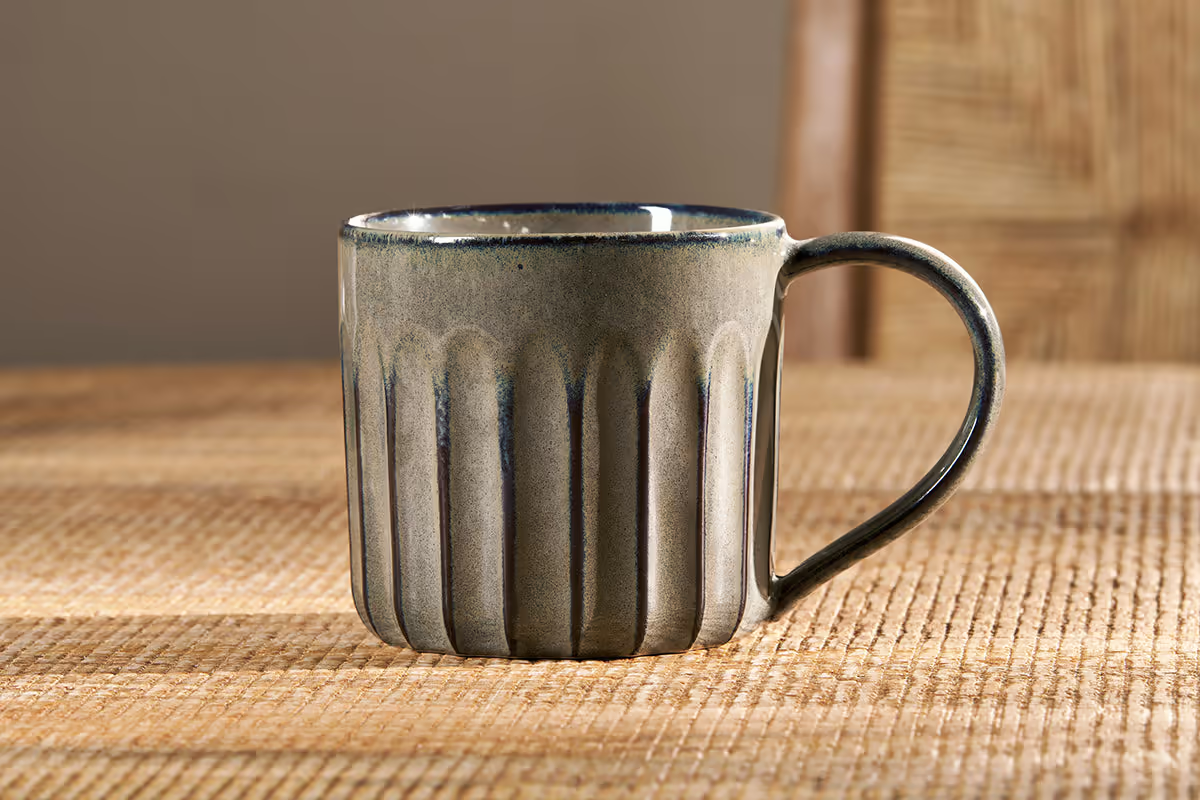 Nkuku - Moda Mug - Pewter (Set of 2)