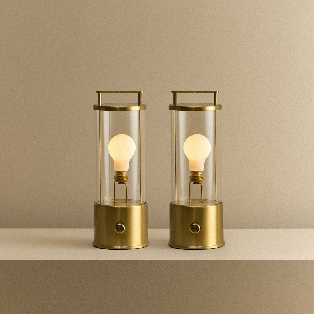 Tala The Muse 1.0 Portable Lamp in Solid Brass - Set of 2