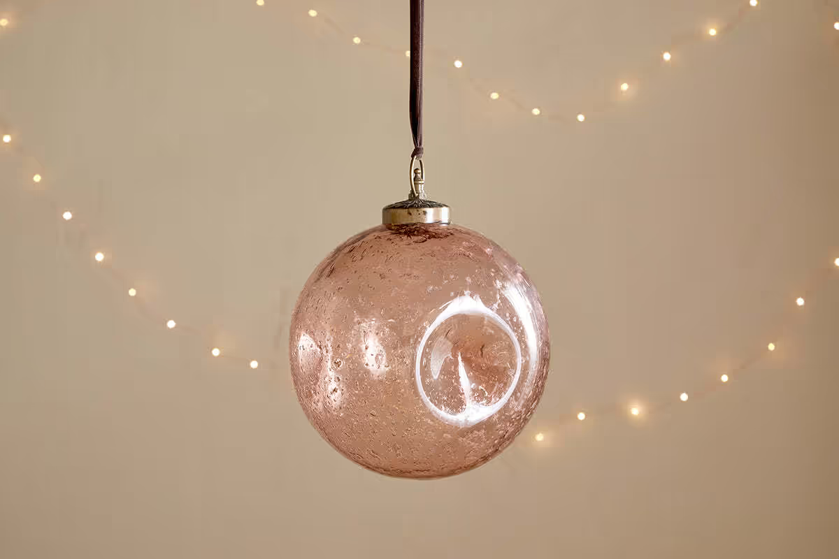 Nkuku - Nishan Pinched Giant Bauble - Copper